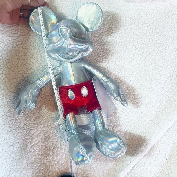 π Disney 100 Years of Wonder Celebration Mickey Plush β 15" New with Tag π - Picture 8 of 9